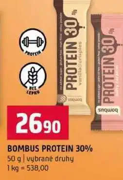 Terno BOMBUS PROTEIN 30% 50 g vybrané druhy nabídka