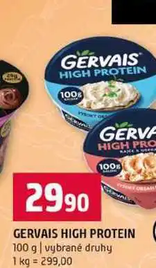 Terno GERVAIS HIGH PROTEIN 100 g vybrané druhy nabídka