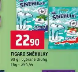 Terno FIGARO SNĚHULKY 90 g vybrané druhy nabídka