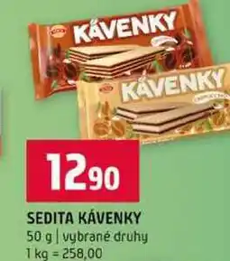 Terno KAVENKY SEDITA KÁVENKY 50 g vybrané druhy nabídka