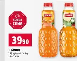 Terno GRANINI 1l vybrané druhy nabídka