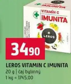 Terno LEROS VITAMIN C IMUNITA 20 g čaj bylinný nabídka