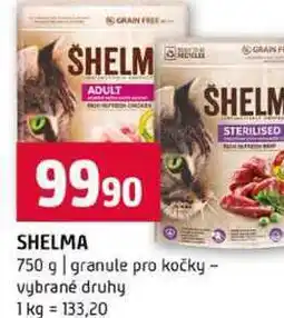 Terno SHELMA 750 g granule pro kočky vybrané druhy nabídka