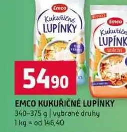 Terno EMCO KUKUŘIČNÉ LUPÍNKY 340-375 g vybrané druhy nabídka