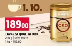 Terno LAVAZZA QUALITA ORO 250 g káva mletá nabídka
