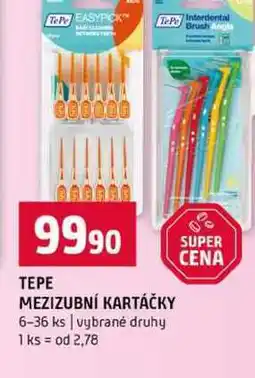 Terno TEPE MEZIZUBNÍ KARTÁČKY 6-36 ks vybrané druhy nabídka