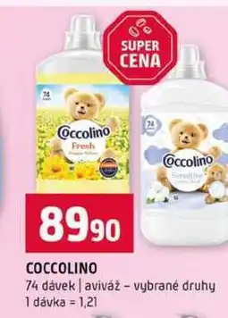 Terno COCCOLINO 74 dávek aviváž vybrané druhy nabídka