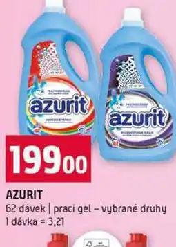 Terno AZURIT 62 dávek prací gel vybrané druhy nabídka
