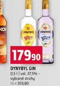 Terno DYNYBYL GIN 0,5l vol. 37,5% vybrané druhy nabídka