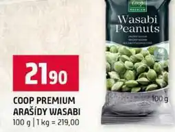 Terno COOP PREMIUM ARAŠÍDY WASABI nabídka