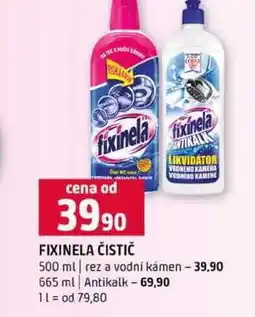 Terno FIXINELA ČISTIČ 500 ml rez a vodní kámen 665 ml Antikalk nabídka