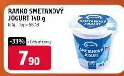 Terno RANKO SMETANOVÝ JOGURT 140 g bily nabídka