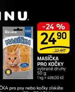 Flop MASÍČKA PRO KOČKY vybrané druhy nabídka