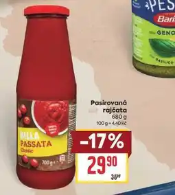 Billa Pasírovaná rajčata nabídka