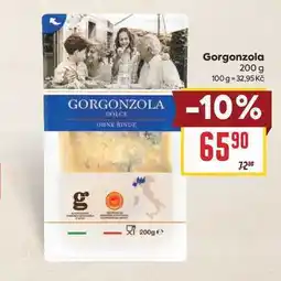 Billa Gorgonzola nabídka