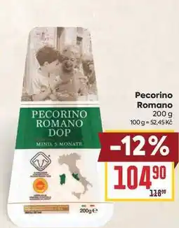 Billa Pecorino Romano nabídka