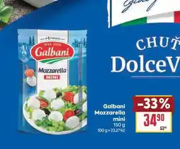 Billa Galbani Mozzarella mini nabídka