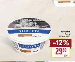 Billa Ricotta nabídka