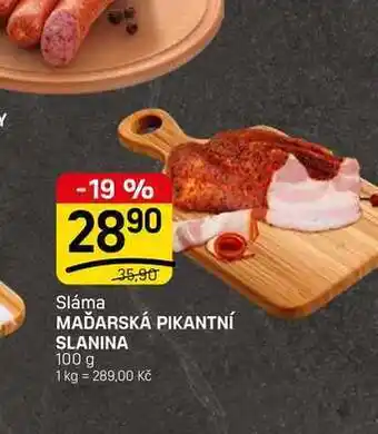 Flop MAĎARSKÁ PIKANTNÍ SLANINA nabídka
