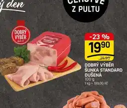 Flop DOBRÝ VÝBĚR ŠUNKA STANDARD DUŠENÁ nabídka