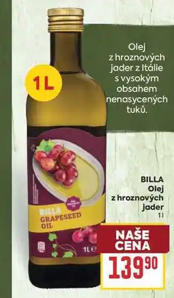 Billa BILLA Olej z hroznových jader nabídka