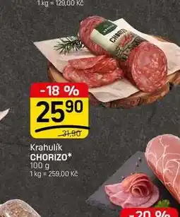Flop CHORIZO nabídka