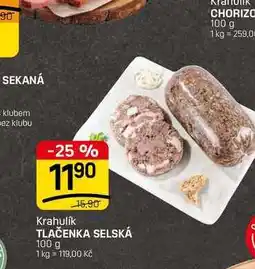 Flop TLAČENKA SELSKÁ nabídka