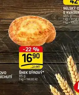 Flop ŠNEK SÝROVÝ nabídka