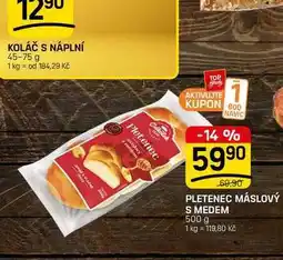 Flop PLETENEC MÁSLOVÝ S MEDEM nabídka