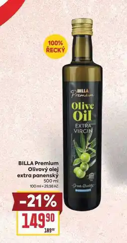 Billa BILLA Premium Olivový olej extra panenský nabídka