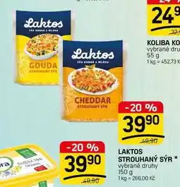 Flop LAKTOS STROUHANÝ SÝR * vybrané druhy nabídka