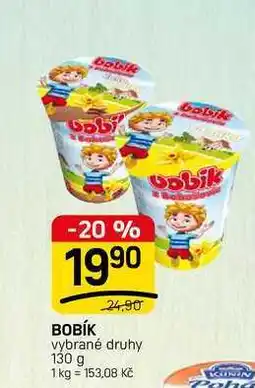 Flop BOBÍK vybrané druhy nabídka