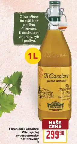 Billa Farchioni Il Casolare Olivový olej extra panenský nefiltrovaný nabídka