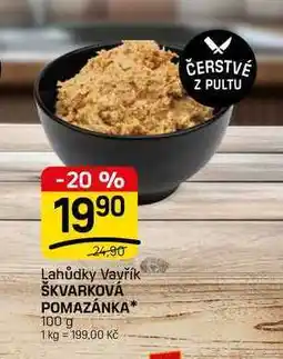 Flop ŠKVARKOVÁ POMAZÁNKA nabídka