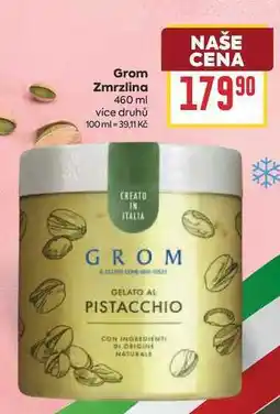 Billa Grom Zmrzlina nabídka