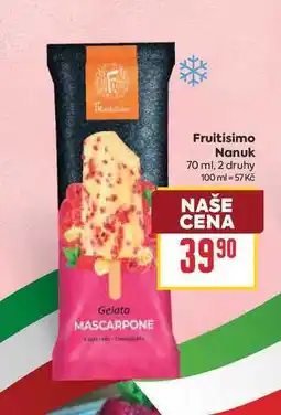Billa Fruitisimo Nanuk nabídka