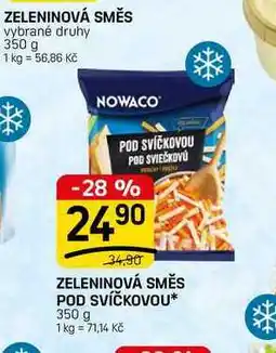 Flop ZELENINOVÁ SMĚS POD SVÍČKOVOU nabídka