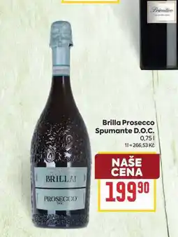 Billa Brilla Prosecco Spumante D.O.C nabídka