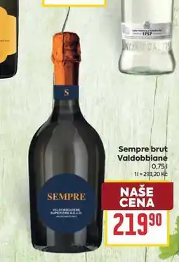 Billa Sempre brut Valdobbiane nabídka