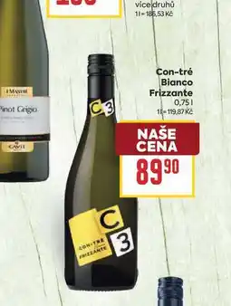 Billa Con-tré Bianco Frizzante nabídka