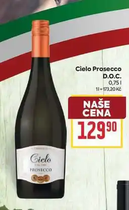 Billa Cielo Prosecco D.O.C nabídka