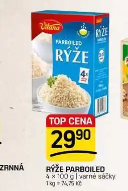 Flop RÝŽE PARBOILED 4 x 100 g varné sáčky nabídka