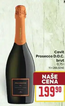 Billa Cavit Prosecco D.O.C. brut nabídka