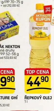Flop ŘEPKOVÝ OLEJ nabídka