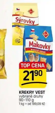 Flop KREKRY VEST vybrané druhy nabídka