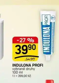 Flop INDULONA PROFI vybrané druhy nabídka