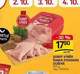 Flop DOBRÝ VÝBĚR ŠUNKA STANDARD DUŠENÁ nabídka