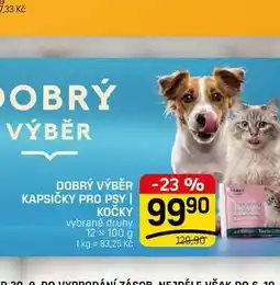 Flop DOBRÝ VÝBĚR KAPSIČKY PRO PSY | KOČKY vybrané druhy nabídka