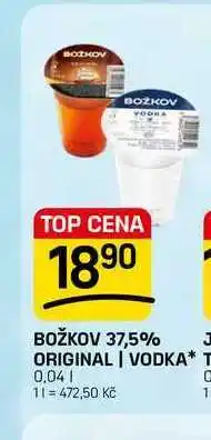 Flop BOŽKOV 37,5% ORIGINAL VODKA nabídka