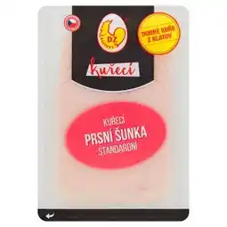 Tesco DZ Klatovy Kuřecí prsní šunka standard krájená 100g nabídka